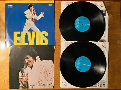 RCA Special Products Elvis Double Album STEREO DPL2-0056(e) Plus Photo Album