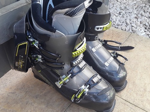 Salomon Mission Cruise 3D Sensifit Men's Ski Boots UK 8 - 8.5 Grey Silver Black - Picture 3 of 12