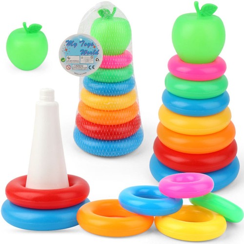 Candy Color Ring Toss Toy Funny Ring Toss Playing Toy educational ring toss toys