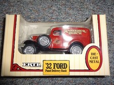 Ertl 1932 Ford Anheuser Busch Panel Delivery Diecast Bank 1991 1:25