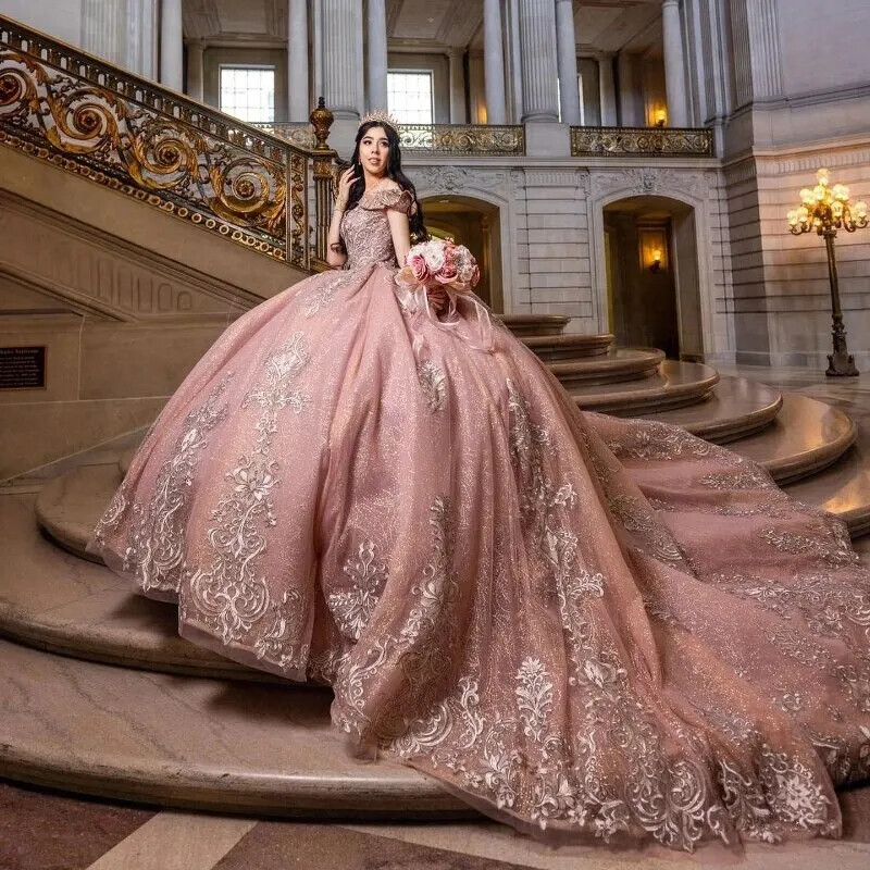 pink dress with gold embroidery Rani Pink Color Star Georgette Gown With Embroidered Dupatta – Pravra  Enterprise main image 1