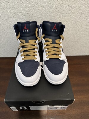 Size 8 - Air Jordan 1 Phat Olympic - 2012