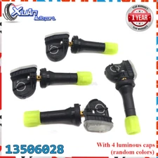 Tire Pressure Sensor TPMS 433MHz 4PCS For GMC Buick Chevy Cadillac NEW 13506028