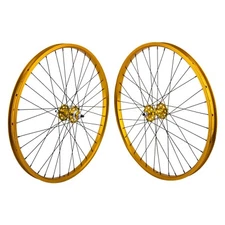 29"x1.75" SE Racing Sealed Bearing Wheelset BMX GOLD