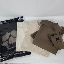 NEW Suicideboys G59 Records Skull T-Shirt 3 Pack Brown, Tan, Grey Sz Medium