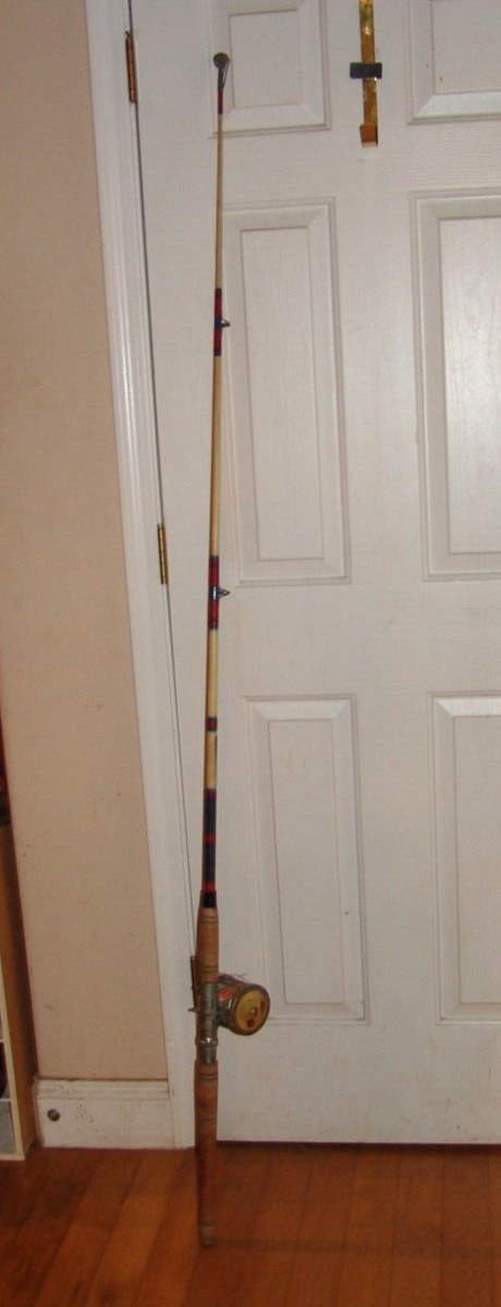 Garcia Mitchell 624 reel Fishing Boat Pier France Ted Williams Rod