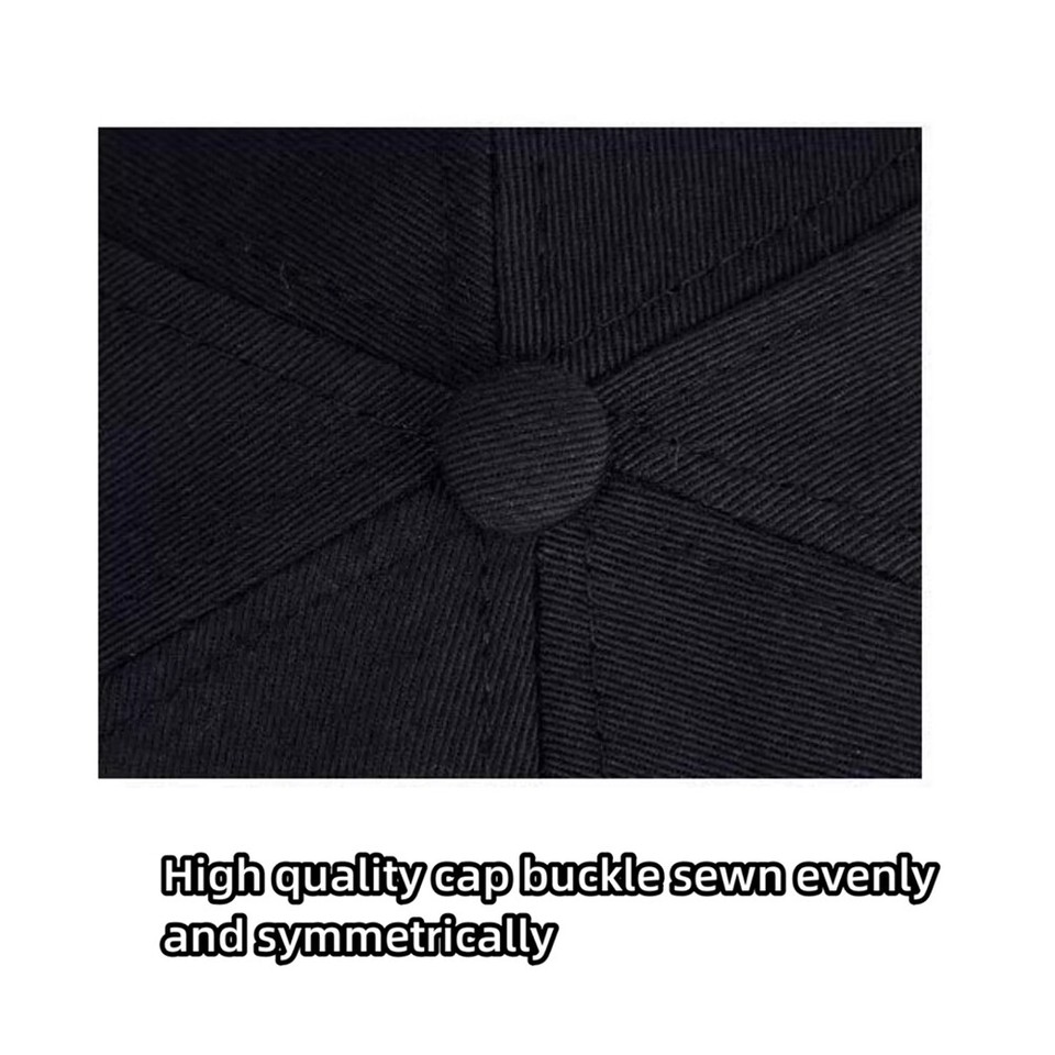 Level Plain Cotton Fitted Size Baseball Cap Hat Sunscreen Casual Hat level-plain-cotton-fitted-size-baseball-cap-hat-sunscreen-casual-hat