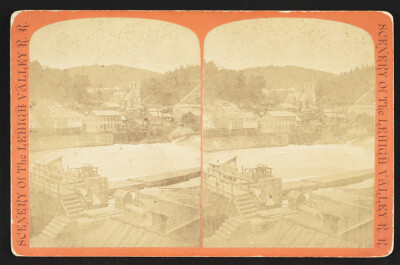 Mauch Chunk from Bear Mountain c1900 Old Photo