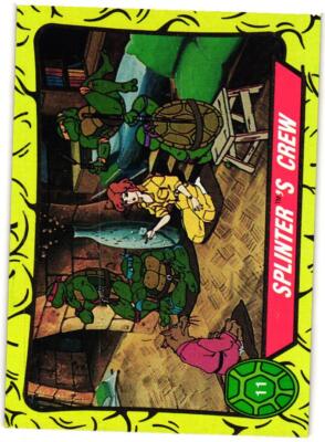 1989 Topps Teenage Mutant Ninja Turtles #57 Hero in a Half-Shell