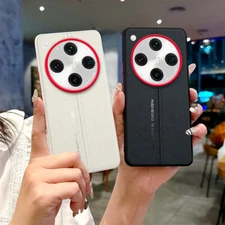 For OPPO Find X8 Ultra, Shockproof Hybrid Leather Business Soft Cover Case