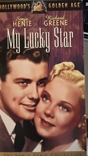 My Lucky Star (VHS) Rare 1938 musical stars Sonja Henie, Cesar Romero