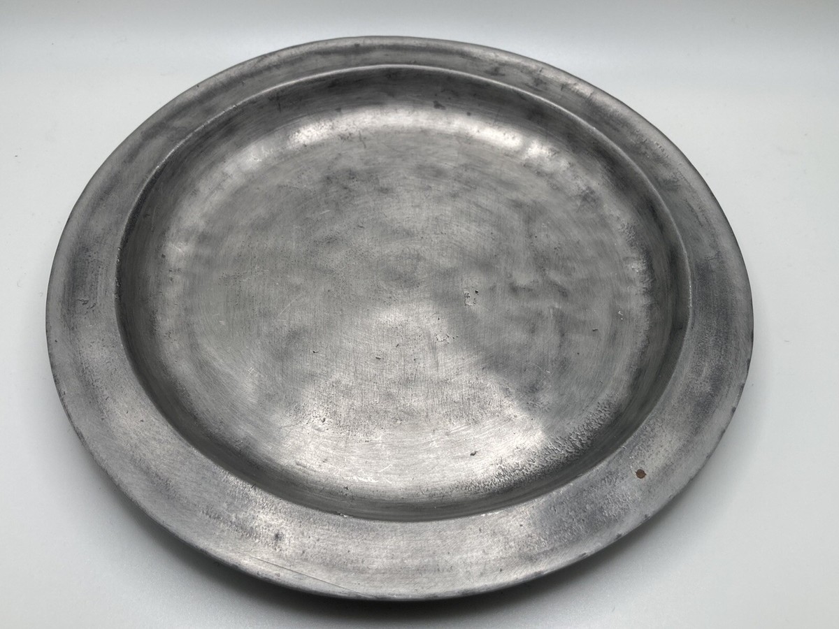 PLATE ETAIN-TIN PEWTER 92% FAIT HANGING PLATE | eBay