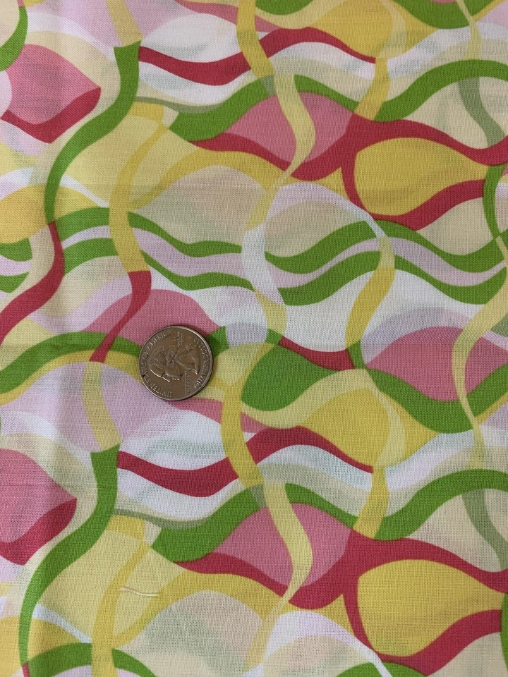 Lote de 2 moedas de 25 centavos de gordura HopScotch da Red Rooster Fabrics DSN # 19388 HTF - Imagem 4 de 4