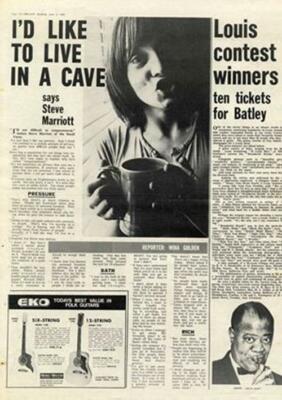 Small Faces Steve Marriott MM6 Interview 1968 