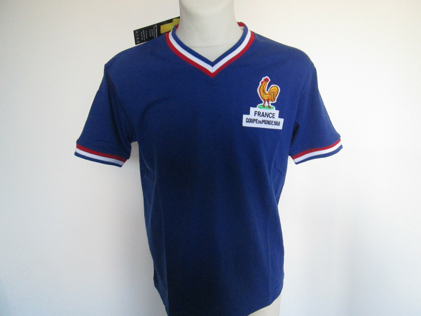 Maillot de Football France 1966 Vintage en Taille XL ou XXL pour Collectionneur