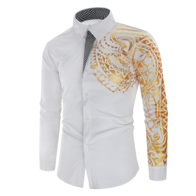 green emerald velvet dress Hisdern Wrinkle-Resistant Light Yellow Dress Shirt and Paisley Tie S main image 1