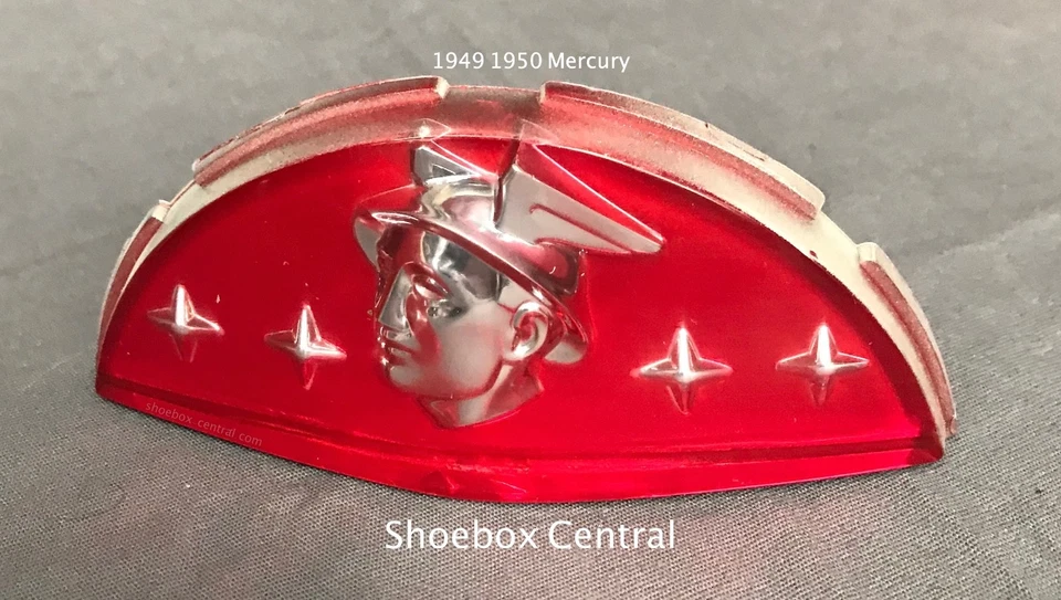 Mercury Hood 1951 emblema adorno medallón insignia inserción Foto 3 de 4