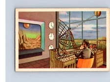 VINTAGE non sport PARKHURST CARD 1958 NO14 COSMIC TELEVISION NO270