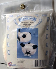 WOOLY LAMB SLIPPERS TREASURED TOGGERY FITS 12" BEARS NEW UNOPENED