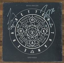 Better Than Ezra DUAL SIGNED Super Magick Vinyl LP Autographed Beckett BAS COA
