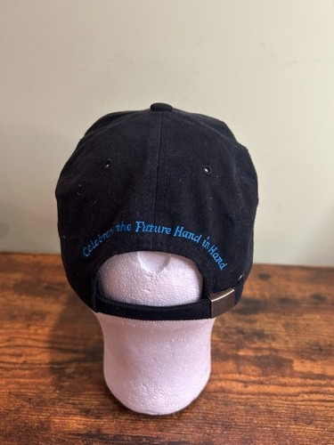 Walt Disney World 2000 Millennium Hat Cap Celebrate The Future Hand In Hand - Picture 4 of 9