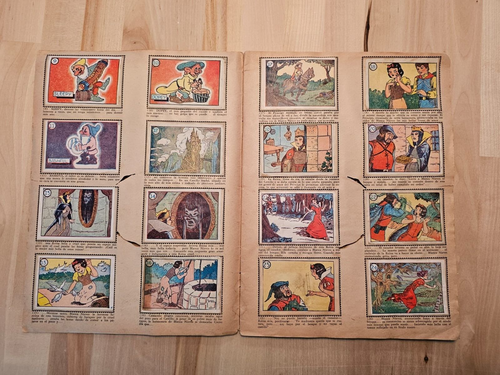 1947 ALBUM Buch Kuba Kubanisch Schneewittchen 7 Zwerge selten 200 Karten komplett - Bild 5 von 6