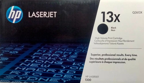 HP 13X, Toner Orginal Cartridge, Black, Q2613X, HP 1300, 13 X OVP (Schwarz) NEW