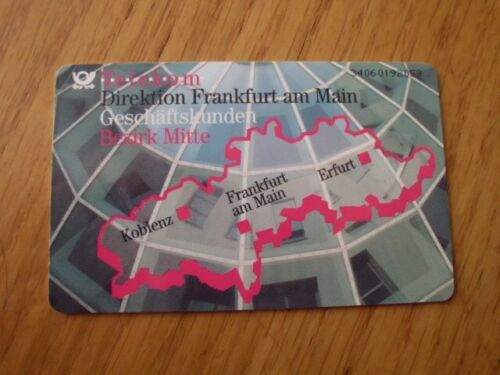 A 14   04.94,  Telefonkarte,  Direktion Frankfurt, TK Aufl. 55000 - Bild 1 von 2