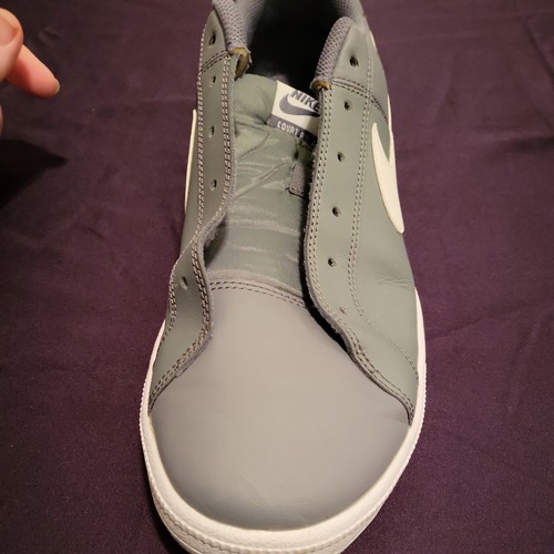 Nike Court Royal Men’s Size 13 Gray & White Stripes- VG - Picture 13 of 13