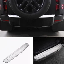 For 20-2025 23 Land Rover Defender Rear Bumper Protector Guard Plate Trunk Cover