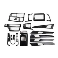 For Hyundai Sonata 9th 2018-2019 ABS Carbon Fiber Interior Accessories Stickers