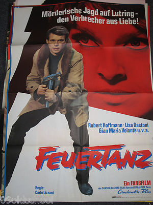 Feuertanz  KINOPLAKAT Robert Hoffmann Too Soon to Die Wake Up and Die LUTRING