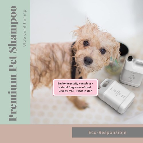 No Rinse Waterless Pet Shampoo, Bathless Cleaning, Deodorizing, and Odor Removal - Picture 7 of 15