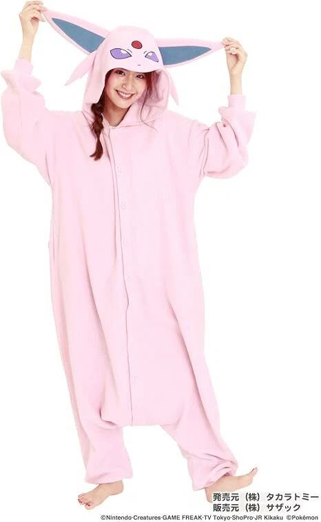 Pokemon Espeon Halloween Disfraz Juegos con disfraces Kigurumi Usar Unisex Talla M Foto 2 de 4