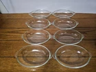 VINTAGE PYREX #328 AU-GRATIN GLASS DISH SET OF 8