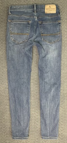 Abercrombie Kids Super Skinny Blue Jeans SLIM 11/12 - Picture 4 of 14