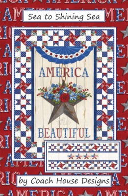 MODA FABRICS ''AMERICA THE BEAUTIFUL'' FROM SEA TO SHINING SEA The  Pattern