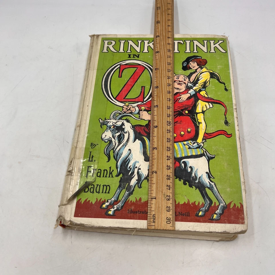 L Frank Baum / RINKITINK IN OZ 1st Edition 1916 - Image 3 of 4