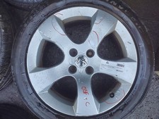 PEUGEOT 3008 MK1 2013-2013 WHEEL RIM 17" ALLOY 9673738677