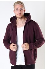 Only & Sons Men`s Full Zip Hoodie Size Large Brand New