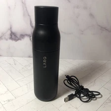 LARQ PureVis Water Bottle Insulated Obsidian Black 17 oz Self Clean BDOB050A