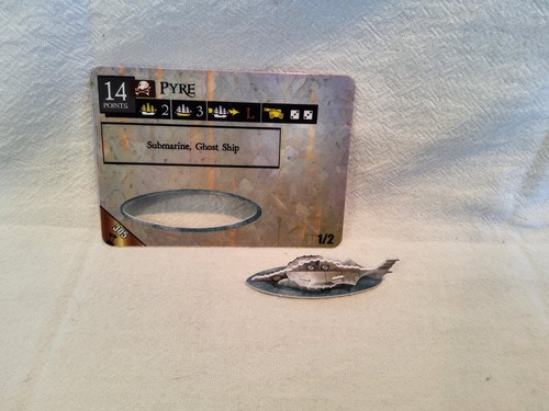 VINTAGE PIRATES CSG: MYSTERIOUS ISLANDS- #305 PYRE LE- GHOST SHIP SUBMARINE