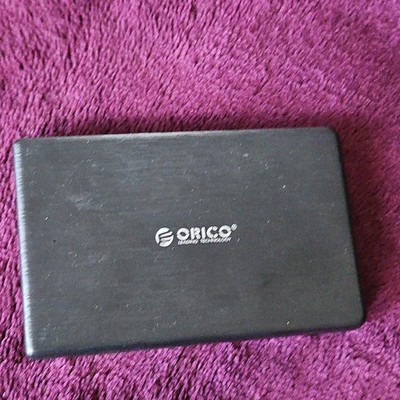 ORICO USB-C 2.5 in Hard Drive Case/Enclosure, Portable, Black