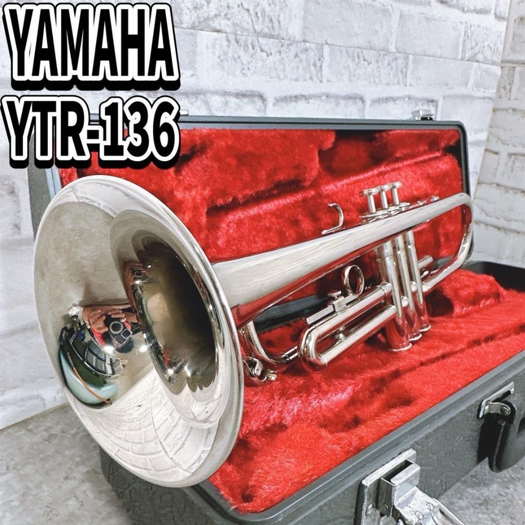 YAMAHA Trumpet YTR-136 Wind Instrument Case Mouthpiece | eBay