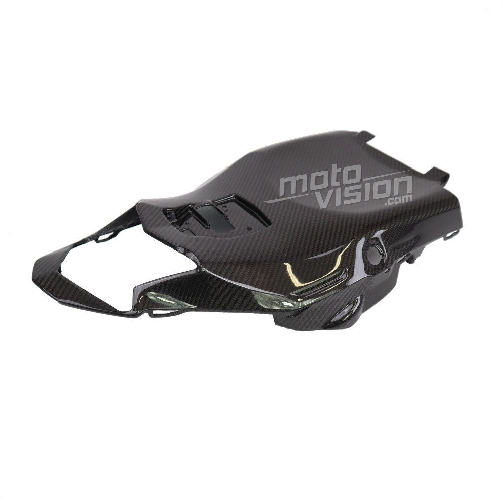 Passage de roue carbone Kawasaki Z900 SE garde boue arriere moto carbone brillant
