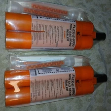 2 Kent Automotive Flex E 6000 NON SAG SEAM SEALER P10491 New Sealed 10 Fl. Oz.