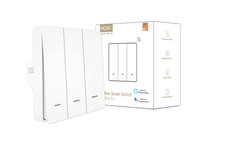 MOES Zigbee Smart Wall Switch – 3 Gang L/N – Alexa Google – Grey – New