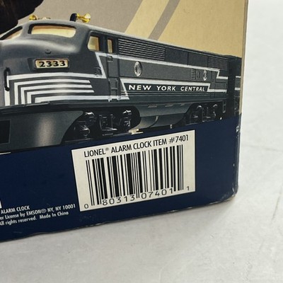 Lionel Train 100th Anniversary Alarm Clock New in Open Box | eBay