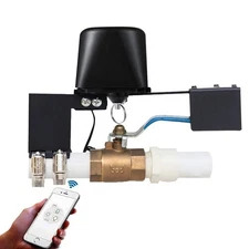 WIFI & Bluetooth Smart Water Valve, Shutoff WIFI Control Water Valve Compatib...