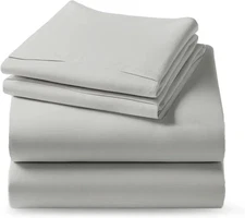 Dormeo SnowTek Premium King Bed Sheets Set, Luxuriously Soft Cooling Bamboo Rayo